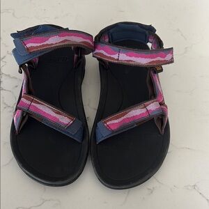 Teva Pink and Blue Sandals Comfortable Sporty Design